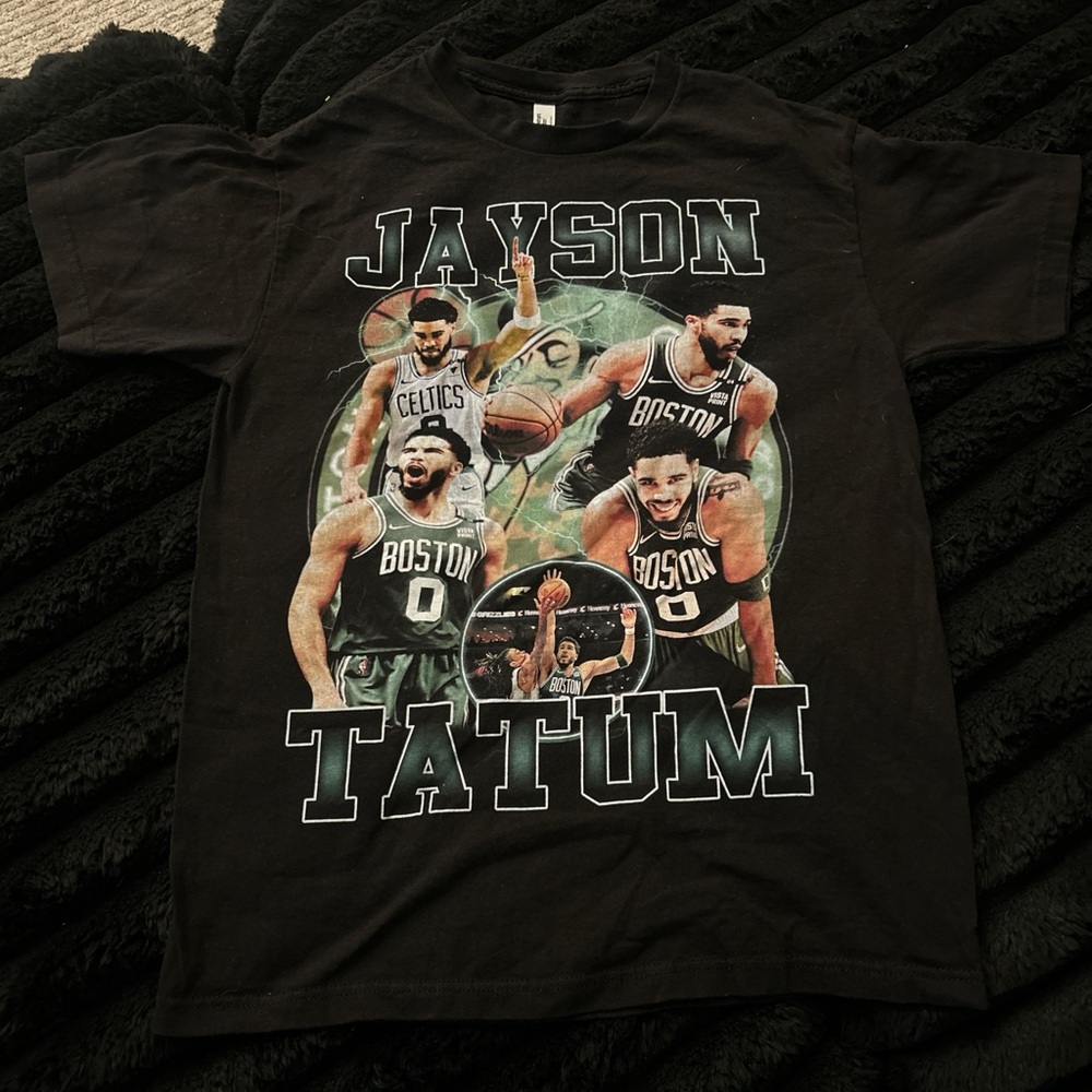 Black Jayson Tatum Graphic T-Shirt